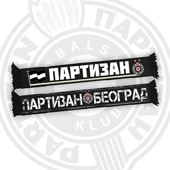Ћирилични шал свилени 
