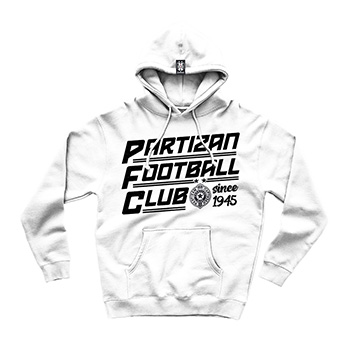 White hooded sweatshirt 