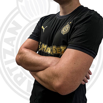 Puma FK Partizan jubilarni crno-zlatni dres (limitirana serija)-3