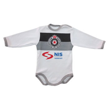 Baby body with long sleeves 