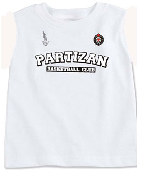 Dečija trening majica Partizan