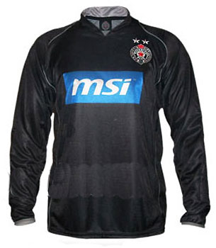 Golmanski dres Partizana 09/10 (replika)