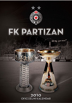 Kalendar FK Partizan 2010 - Mala Srpska Prodavnica