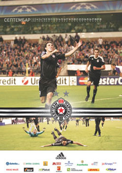 Zvanični kalendar FK Partizan 2011.-1