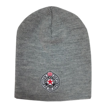 Siva zimska kapa KK Partizan 2426