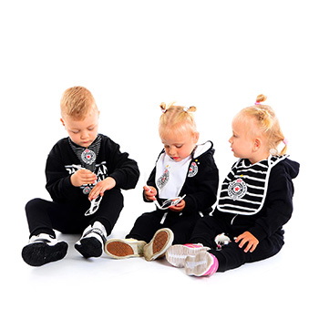 Baby bib neckerchief 