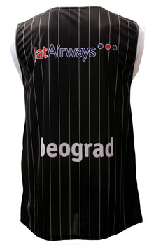 Партизанов кошаркашки дрес 10/11 - црни-1