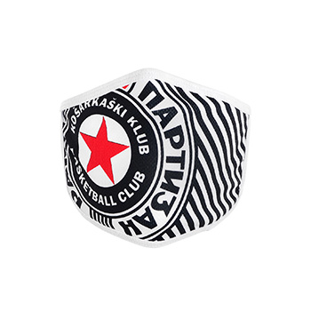 Zaštitna maska KK Partizan - manja-1
