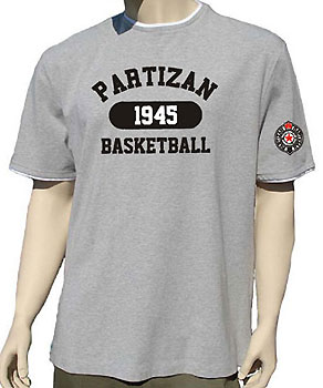 Basketball grey T shirt 