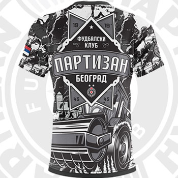 Навијачка мајица ФК Партизан Храм-1