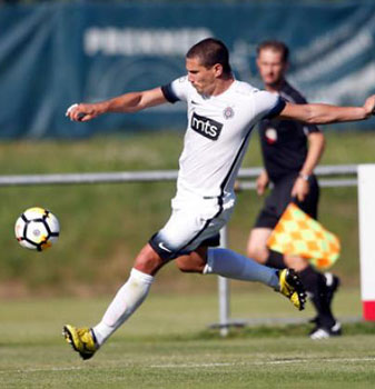 Nike white jersey FK Partizan for the season 2017/18