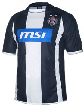 Partizan footballball kids MSI jersey 09/10 (replica)