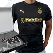 Puma FK Partizan jubilarni crno-zlatni dres (limitirana serija)