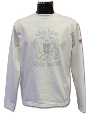 Majica dug rukav Beli orlovi