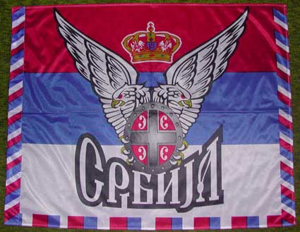 Serbian victory flag