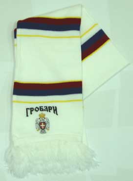 Scarf Gravediggers - Serbian emblem-1