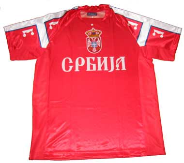 Serbian fan jersey - red